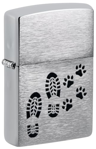 Zippo Sturmfeuerzeug - Footprints Design - Nachfüllbar- Geschenkbox - Metall - Made in USA Zippo Sturmfeuerzeug - Footprints Design - Nachfüllbar- Geschenkbox - Metall - Made in USA von Zippo