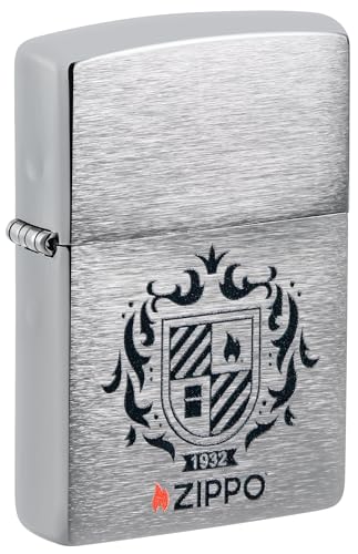 Zippo Sturmfeuerzeug - Heraldic Crest Design - Nachfüllbar- Geschenkbox - Metall - Made in USA von Zippo
