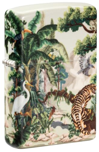 Zippo Sturmfeuerzeug - Jungle, 540°, Color Image - Nachfüllbar - Wiederverwendbar - Windfestes Design - Geschenkbox - Made in USA von Zippo
