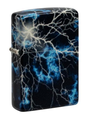 Zippo Sturmfeuerzeug - Lightning, 540° Glow-in-The-Dark - Nachfüllbar - Wiederverwendbar - Windfestes Design - Geschenkbox - Made in USA von Zippo