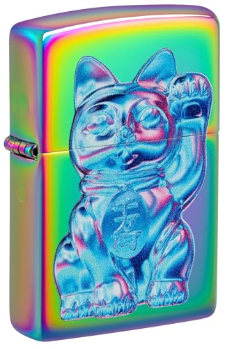 Zippo Sturmfeuerzeug - Lucky Cat, Multi Color, Color Image - Nachfüllbar - Wiederverwendbar - Windfestes Design - Geschenkbox - Made in USA Zippo Sturmfeuerzeug - Lucky Cat, Multi Color, Color Image - Nachfüllbar - Wiederverwendbar - Windfestes Design - Geschenkbox - Made in USA von Zippo