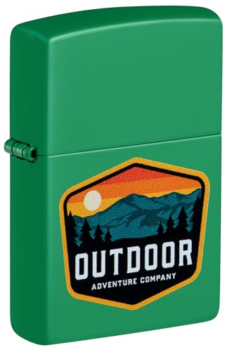 Zippo Sturmfeuerzeug - Outdoor Design - Nachfüllbar- Geschenkbox - Metall - Made in USA von Zippo