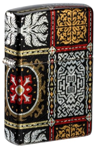 Zippo Sturmfeuerzeug - Pattern, 540° Tumbled Chrome, Fusion - Nachfüllbar - Wiederverwendbar - Windfestes Design - Geschenkbox - Made in USA Zippo Sturmfeuerzeug - Pattern, 540° Tumbled Chrome, Fusion - Nachfüllbar - Wiederverwendbar - Windfestes Design - Geschenkbox - Made in USA von Zippo