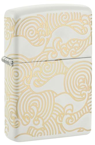 Zippo Sturmfeuerzeug - Pattern, White Matte, Laser 360° - Nachfüllbar - Wiederverwendbar - Windfestes Design - Geschenkbox - Made in USA Zippo Sturmfeuerzeug - Pattern, White Matte, Laser 360° - Nachfüllbar - Wiederverwendbar - Windfestes Design - Geschenkbox - Made in USA von Zippo