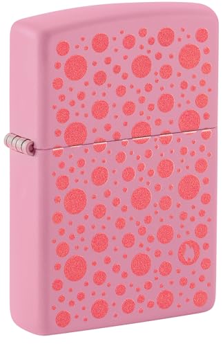 Zippo Sturmfeuerzeug - Polka Dot, Pink Matte, Color Image - Nachfüllbar - Wiederverwendbar - Windfestes Design - Geschenkbox - Made in USA Zippo Sturmfeuerzeug - Polka Dot, Pink Matte, Color Image - Nachfüllbar - Wiederverwendbar - Windfestes Design - Geschenkbox - Made in USA von Zippo