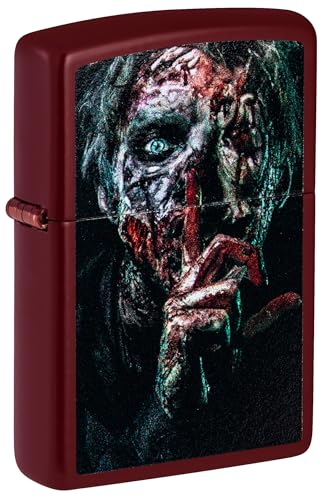 Zippo Sturmfeuerzeug - Quiet Zombie Design - Nachfüllbar- Geschenkbox - Metall - Made in USA Zippo Sturmfeuerzeug - Quiet Zombie Design - Nachfüllbar- Geschenkbox - Metall - Made in USA von Zippo