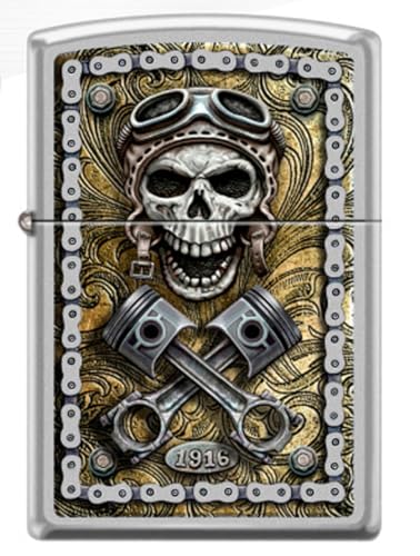 Zippo Sturmfeuerzeug - Rick Rietveld, Satin Chrome, Color Image - Nachfüllbar - Wiederverwendbar - Windfestes Design - Geschenkbox - Made in USA Zippo Sturmfeuerzeug - Rick Rietveld, Satin Chrome, Color Image - Nachfüllbar - Wiederverwendbar - Windfestes Design - Geschenkbox - Made in USA von Zippo