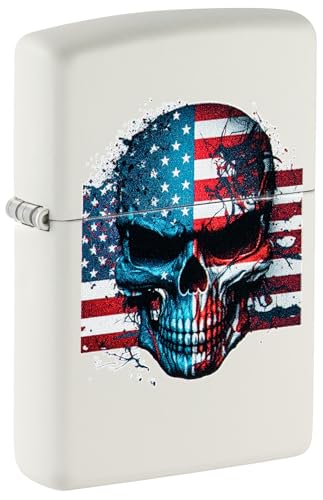 Zippo Sturmfeuerzeug - Skull Flag Design - Nachfüllbar- Geschenkbox - Metall - Made in USA Zippo Sturmfeuerzeug - Skull Flag Design - Nachfüllbar- Geschenkbox - Metall - Made in USA von Zippo