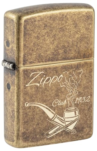 Zippo Sturmfeuerzeug - Zippo Pipe Design - Nachfüllbar- Geschenkbox - Metall - Made in USA Zippo Sturmfeuerzeug - Zippo Pipe Design - Nachfüllbar- Geschenkbox - Metall - Made in USA von Zippo