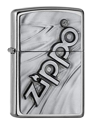 Zippo 2006883 The Logo 2020 Feuerzeug, Messing, Individual Design, Original Pocketsize von Zippo