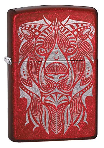 Zippo Unisex-Erwachsene Tattoo Apple Feuerzeug, Candy Apfel Red Lion, Einheitsgröße, 49109 Zippo Unisex-Erwachsene Tattoo Apple Feuerzeug, Candy Apfel Red Lion, Einheitsgröße, 49109 von Zippo
