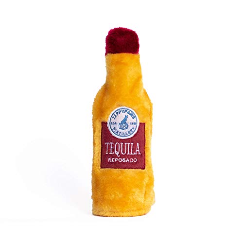 ZippyPaws – Happy Hour Crusherz Drink Themed Crunchy Wasserflasche für Hunde, Tequila, 1 Count (Pack of 1) von ZippyPaws