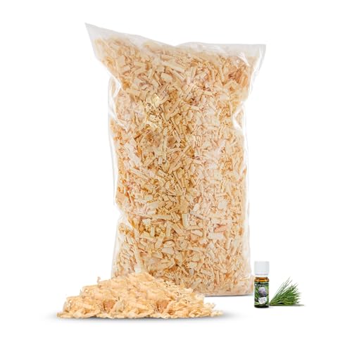1kg Zirbenspäne 1. Wahl mit 10ml Bio-Zirbenöl - zertifiziertes Zirbenholz 1kg Zirbenspäne 1. Wahl mit 10ml Bio-Zirbenöl - zertifiziertes Zirbenholz von Zirbelino