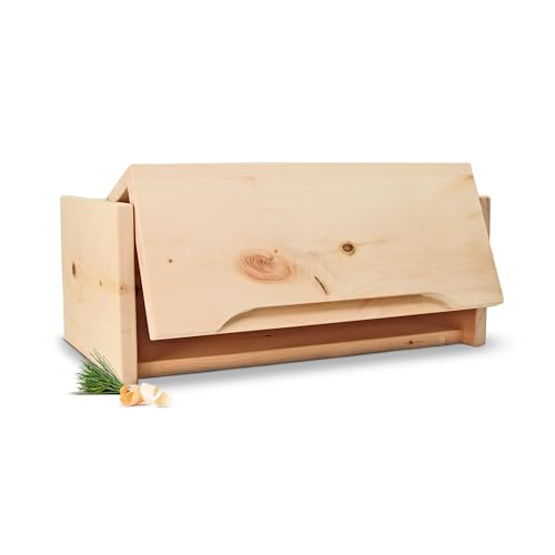 ZirbenBrotkasten - 2-teilig - Brotkasten + Ablagegitter - Maße: 450x250x180mm ZirbenBrotkasten - 2-teilig - Brotkasten + Ablagegitter - Maße: 450x250x180mm von Zirbelino