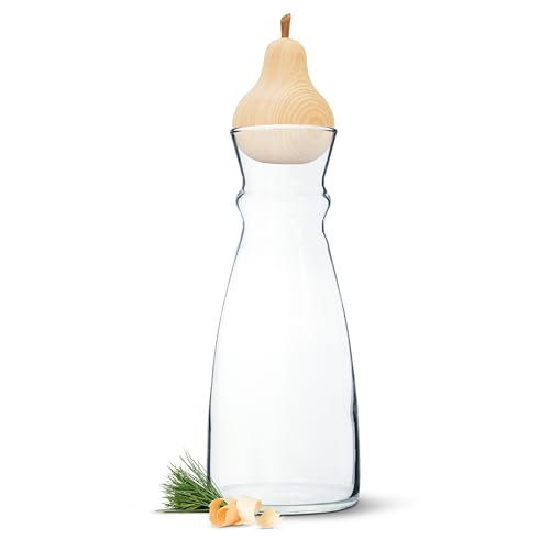 Zirbenbirne-Set mit 1 Liter Nimbus Wasserkaraffe - luftgetrocknetes Zirbenholz Zirbenbirne-Set mit 1 Liter Nimbus Wasserkaraffe - luftgetrocknetes Zirbenholz von Zirbelino