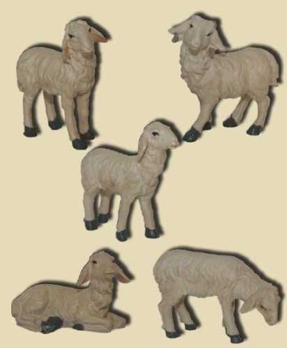 Schafe 5tlg. Geeignet für 15 bis 20cm Figuren von Unbekannt