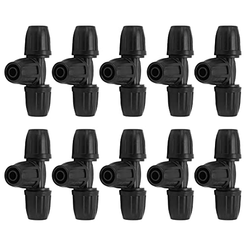 10pcs 8/11 T-Stück mit Widerhaken und Verriegelung Rohrverbinder Schlauchverbinder für Tropfbewässerung im Garten 10pcs 8/11 T-Stück mit Widerhaken und Verriegelung Rohrverbinder Schlauchverbinder für Tropfbewässerung im Garten von Zisemeil