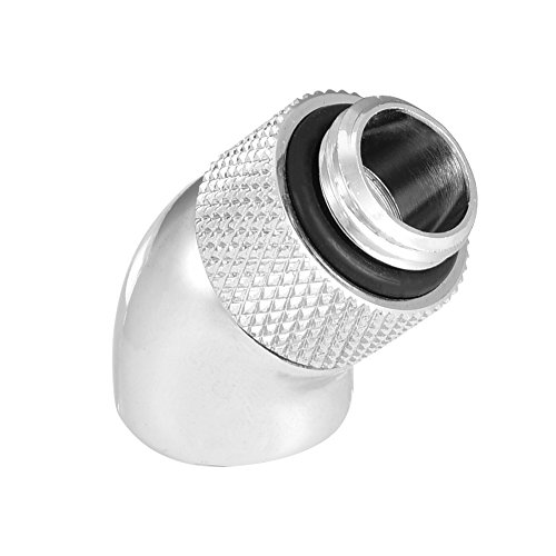 45 Grad Winkel G1/4 Passing-Adapter Stecker Wasserkühlsystem Tackle Zubehör von Zisemeil
