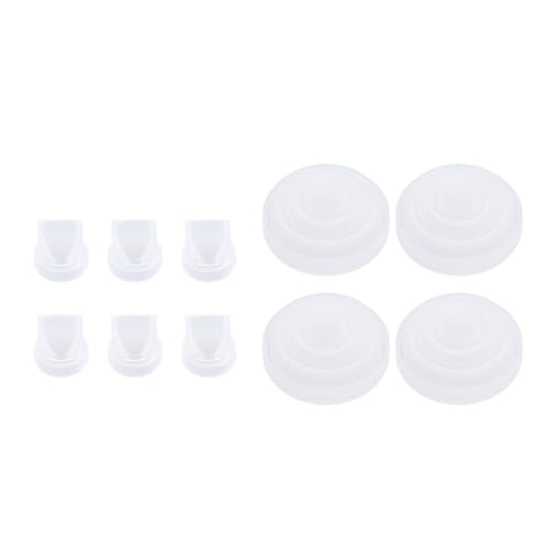 Zisemeil 6 x Entenschnabelventile und 4 x Membran verhindert Rückfluss, waschbar, kompatible Milchpumpen-Teile für M5 Zisemeil 6 x Entenschnabelventile und 4 x Membran verhindert Rückfluss, waschbar, kompatible Milchpumpen-Teile für M5 von Zisemeil