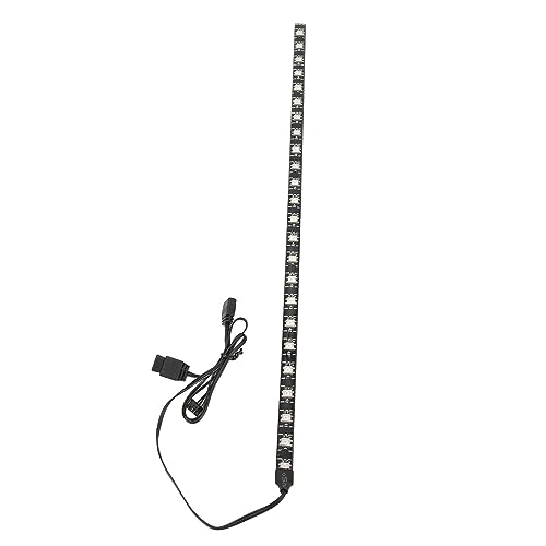 Zisemeil PC LED-Lichtleiste, 39,9 cm, magnetisch, 5 V, ARGB Aura Sync, anpassbar, PC-Gehäuse, LED-Streifen für Computergehäuse, Dekoration Zisemeil PC LED-Lichtleiste, 39,9 cm, magnetisch, 5 V, ARGB Aura Sync, anpassbar, PC-Gehäuse, LED-Streifen für Computergehäuse, Dekoration von Zisemeil