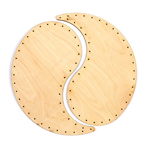 Zita's Creative Korbboden Set Yin-Yang für 2mm Peddigrohr, 2 Paar, 25x19cm - Flechten, Korbflechten, Schilf Set, Peddigrohr, Flechtmaterial, Flechtset, Rattan Zita's Creative Korbboden Set Yin-Yang für 2mm Peddigrohr, 2 Paar, 25x19cm - Flechten, Korbflechten, Schilf Set, Peddigrohr, Flechtmaterial, Flechtset, Rattan von Zita's Creative