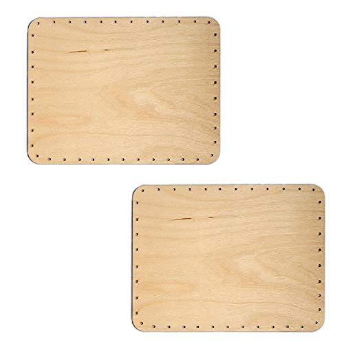 Zita's Creative 2X Korbboden eckig, 22x29cm für 3mm Peddigrohr - Flechten, Korbflechten, Schilf Set, Peddigrohr, Flechtmaterial, Flechtset, Rattan von Zita's Creative