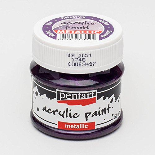 Zita's Creative Acrylfarbe Metallic 50ml - lila. Metallfarbe, Bastelfarbe, Acrylfarbe Zita's Creative Acrylfarbe Metallic 50ml - lila. Metallfarbe, Bastelfarbe, Acrylfarbe von Zita's Creative