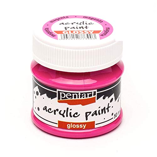 Zita`s Creative Acrylfarbe glänzend 50ml - Magenta. Glanzfarbe, Bastelfarbe, Acrylfarbe Zita`s Creative Acrylfarbe glänzend 50ml - Magenta. Glanzfarbe, Bastelfarbe, Acrylfarbe von Zita`s Creative