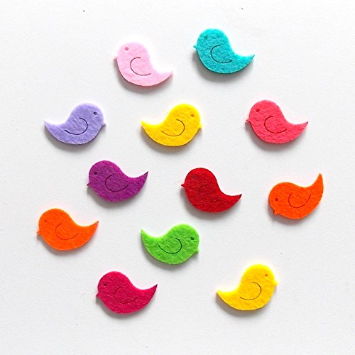 Zita's Creative Bastelfilz Figuren Set - Mini Vogel, Sortiert - Filz, Textilfilz, Streudeko Zita's Creative Bastelfilz Figuren Set - Mini Vogel, Sortiert - Filz, Textilfilz, Streudeko von Zita's Creative