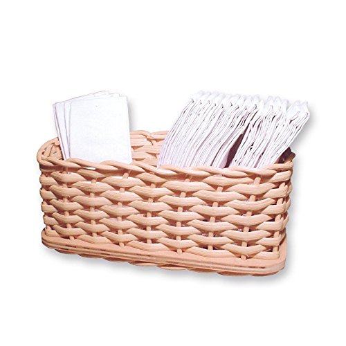 Zita's Creative Bastelset - Taschentuchbehälter, Flechten, Korbflechten, Schilf Set, Peddigrohr, Flechtmaterial, Flechtset, Rattan von Buosha