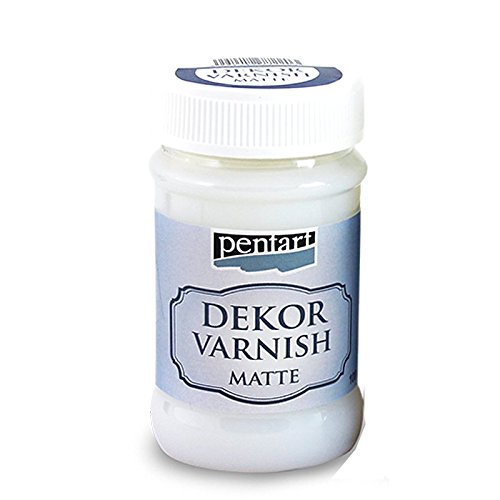 Dekorlack matt - 100ml auf Wasserbasis - Bastellack, Schutzlack, Glanzlack, Mattlack von Zita's Creative