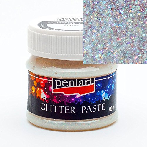 Zita's Creative Glitterpaste fine 50ml - regenbogen, Reliefpaste, 3D Paste von Zita's Creative
