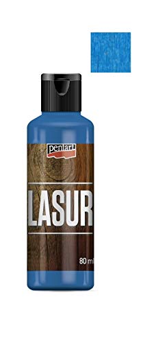 Zita`s Creative Holzlasur für Innenbereich 80ml - blau. Lasurfarbe, Bastelfarbe von Zita`s Creative