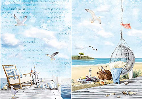 Zita`s Creative Reispapier A4 - Find Your Happy Place. Motiv-Strohseide, Strohseidenpapier, Decoupage Papier Zita`s Creative Reispapier A4 - Find Your Happy Place. Motiv-Strohseide, Strohseidenpapier, Decoupage Papier von Zita`s Creative