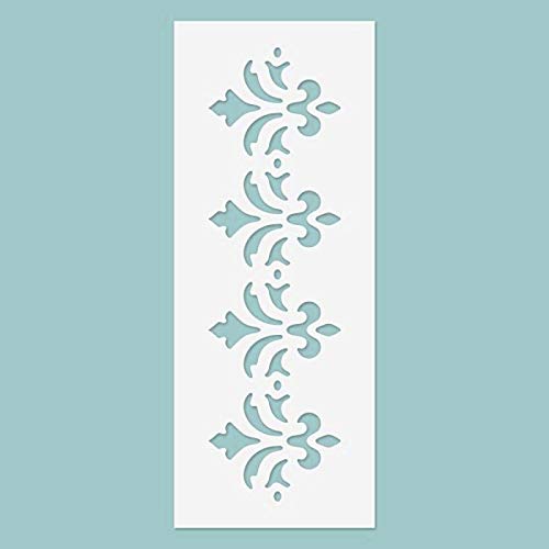 Zita's Creative Schablone - Bordüre Nr. 03. - Wiederverwendbare Schablone für 3D Strukturen und Mixed Media Zita's Creative Schablone - Bordüre Nr. 03. - Wiederverwendbare Schablone für 3D Strukturen und Mixed Media von Zita's Creative