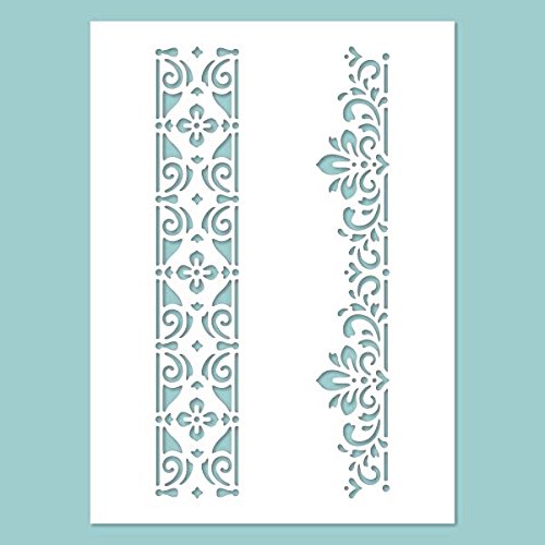 Zita's Creative Schablone - Pattern 02. Schablone, Stencil von Mcties
