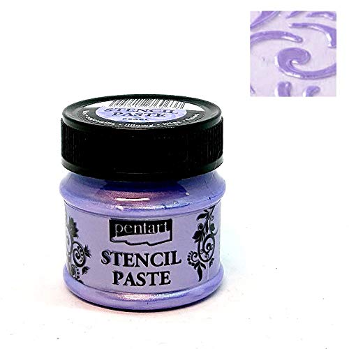 Zita`s Creative Schablonierpaste 50ml - Flieder. Reliefpaste, 3D Paste Zita`s Creative Schablonierpaste 50ml - Flieder. Reliefpaste, 3D Paste von Zita`s Creative