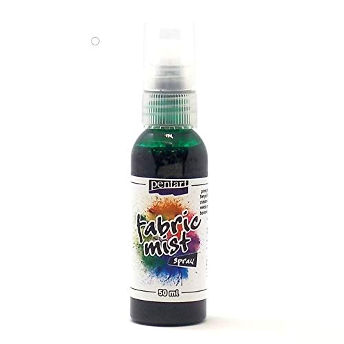 Zita's Creative Textilfarben Spray 50ml - tannengrün. Textilspray, Textilfarbe, Bastelfarbe, Textil Sprühfarbe, Fabric Mist von Zita's Creative