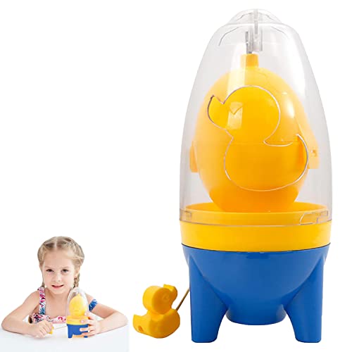 Ziurmut Egg Scrambler Shaker, manueller Goldener Eierbereiter, Eggs Yolk White Mixer Whisk Egg Shaker Rocket Scrambler zum Mischen des Eies. von Ziurmut