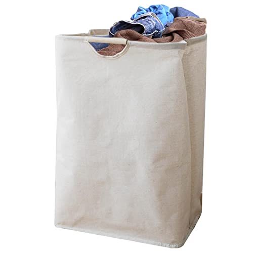 Ziurmut Wäschekorb-Organizer - Freistehender zusammenklappbarer Wäschekorb | 60L/36L klappbare Wäschekörbe für Spielzeugkisten, Kleidung, Babykorb Ziurmut Wäschekorb-Organizer - Freistehender zusammenklappbarer Wäschekorb | 60L/36L klappbare Wäschekörbe für Spielzeugkisten, Kleidung, Babykorb von Ziurmut