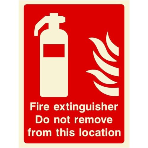 Warnschild mit Aufschrift "Fire Extinguisher Do Not Remove", Notfall- und Ausfahrtsschilder, Metallschild, Blechschild, 20,3 x 30,5 cm, Warnschilder, Innen- und Außenbereich, für Zuhause, Büro, Arbeit Warnschild mit Aufschrift "Fire Extinguisher Do Not Remove", Notfall- und Ausfahrtsschilder, Metallschild, Blechschild, 20,3 x 30,5 cm, Warnschilder, Innen- und Außenbereich, für Zuhause, Büro, Arbeit von Ziwarsich