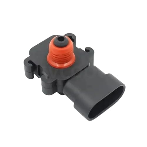 2-Bar-Krümmer-MAP-Sensor/Passend for Chevy (Chevrolet) Express Silverado GMC Savana Sierra Yukon 2500 3500 4500 4.8L 6.0L 6.6L 97180655 von Zixmix