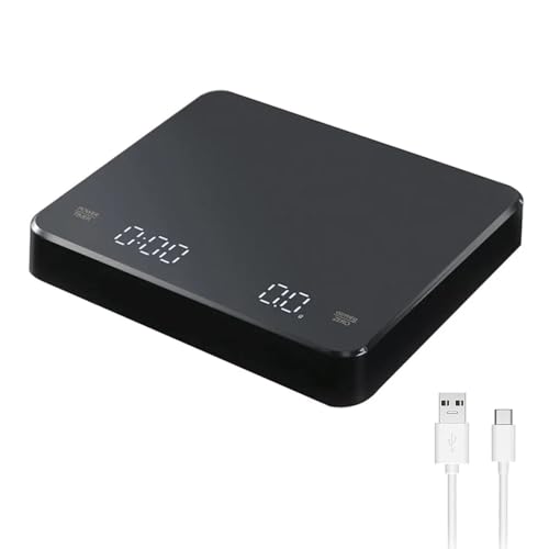 Mini Kaffee Waage mit Timer Digital Kaffee Elektronische Waage USB 3kg 0.1g Hohe Präzision misst LED Bildschirm Espresso Waage Mini Kaffee Waage mit Timer Digital Kaffee Elektronische Waage USB 3kg 0.1g Hohe Präzision misst LED Bildschirm Espresso Waage von Ziyan