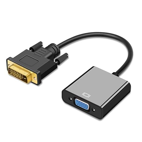 Ziyan DVI Stecker VGA Buchse Adapter Digital Analog Konverter Kabel DVI-D 24+1 Stecker von Ziyan