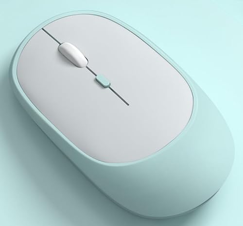 Ziyan Kabellose Bluetooth Maus für MacBook Pro/Air/Mac/iPad/Laptop/Desktop/Mac/PC/Computer/Telefon - Tragbare schlanke,3 DPI Einstellbares Bluetooth 5.0 (Grün) von Ziyan