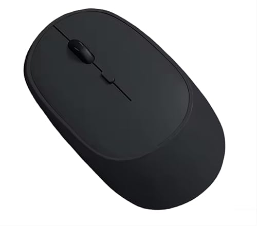 Ziyan Kabellose Bluetooth Maus für MacBook Pro/Air/Mac/iPad/Laptop/Desktop/Mac/PC/Computer/Telefon - Tragbare schlanke,3 DPI Einstellbares Bluetooth 5.0 (Schwarz) von Ziyan
