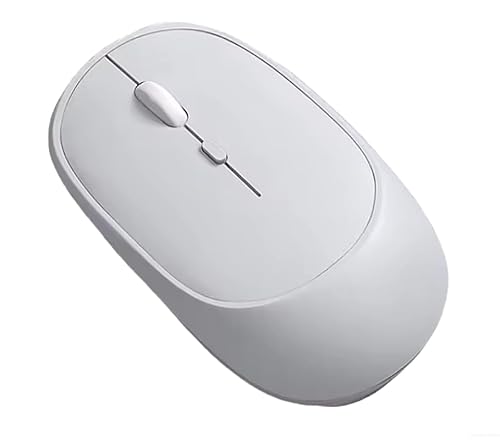 Ziyan Kabellose Bluetooth Maus für MacBook Pro/Air/Mac/iPad/Laptop/Desktop/Mac/PC/Computer/Telefon - Tragbare schlanke,3 DPI Einstellbares Bluetooth 5.0 (Weiß) von Ziyan