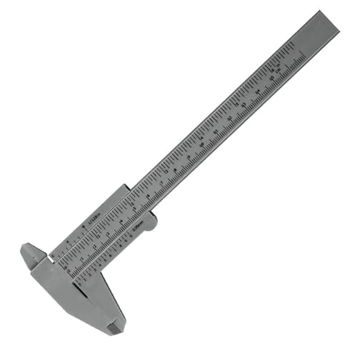 Ziyan Messschieber analog Schieblehre Messlehre 0-150mm Messen 15cm Kunststoff von Ziyan