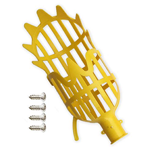 Ziyero Obstpflücker aus Kunststoff ohne Stange Fruit Picker Basket Kopf Obst Picking Gartenwerkzeug Fruit Picker Basket Kopf für Haus, Obstgarten, Park, Bauernhof, Garten, Laute, Kirsche usw—Gelb Ziyero Obstpflücker aus Kunststoff ohne Stange Fruit Picker Basket Kopf Obst Picking Gartenwerkzeug Fruit Picker Basket Kopf für Haus, Obstgarten, Park, Bauernhof, Garten, Laute, Kirsche usw—Gelb von Ziyero