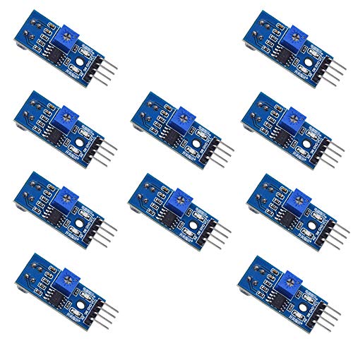 ZkeeShop 10 Pcs TCRT5000 Infrared Reflective Photoelectric Switch IR Barrier Line Track sensor ZkeeShop 10 Pcs TCRT5000 Infrared Reflective Photoelectric Switch IR Barrier Line Track sensor von ZkeeShop